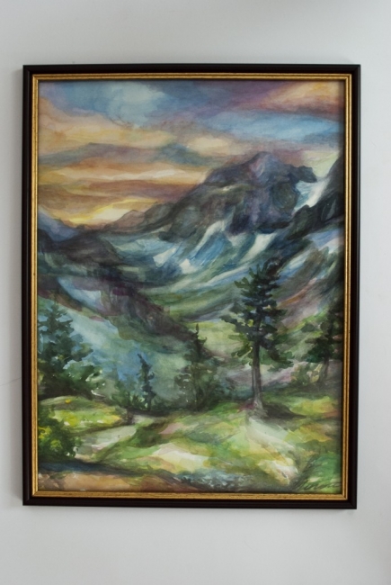 Горный пейзаж/ mountain landscape