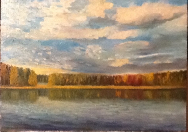 Autumn. Lake.