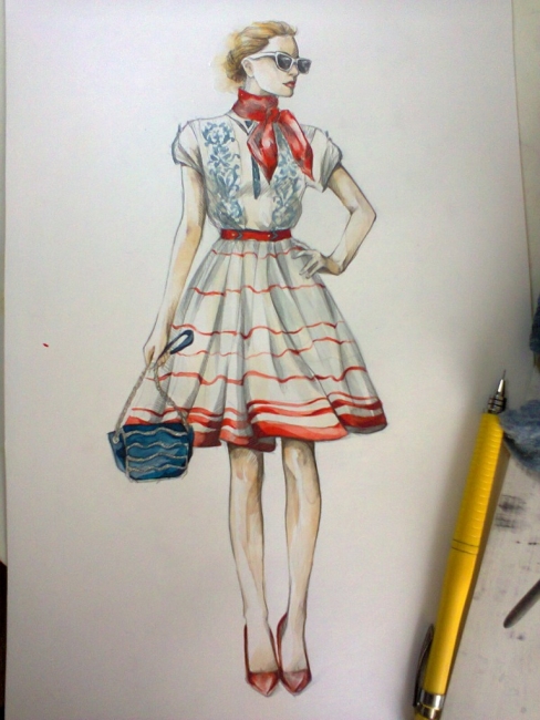 Fashion illustration